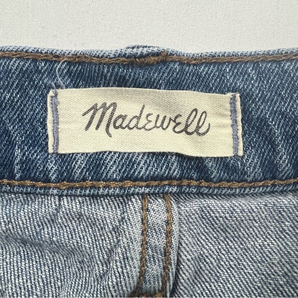 Madewell The Perfect Vintage Straight Jean 24 Petite High Rise Crop - Picture 3 of 14